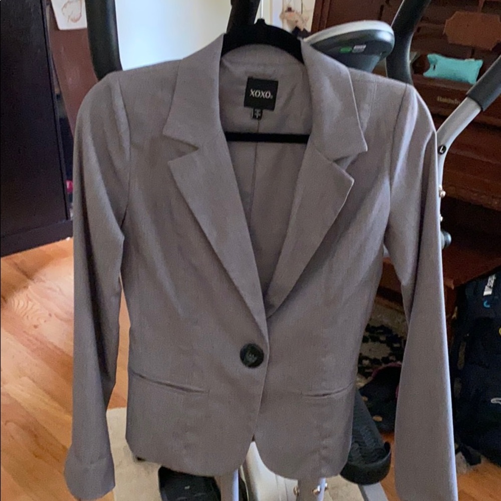 Xoxo Grey blazer